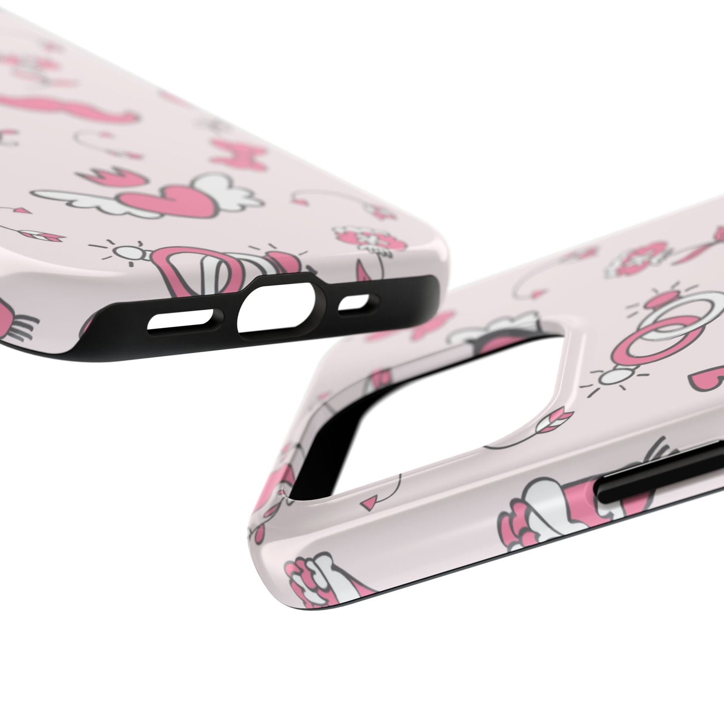 Pink Love Icons iPhone Case - BOGO Cases