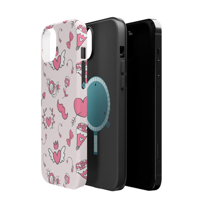 Pink Love Icons MagSafe Case - BOGO Cases