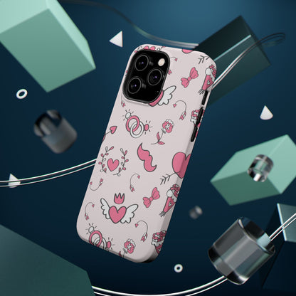 Pink Love Icons MagSafe Case - BOGO Cases