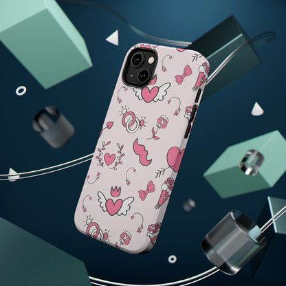 Pink Love Icons MagSafe Case - BOGO Cases