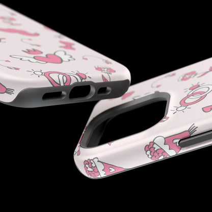 Pink Love Icons MagSafe Case - BOGO Cases