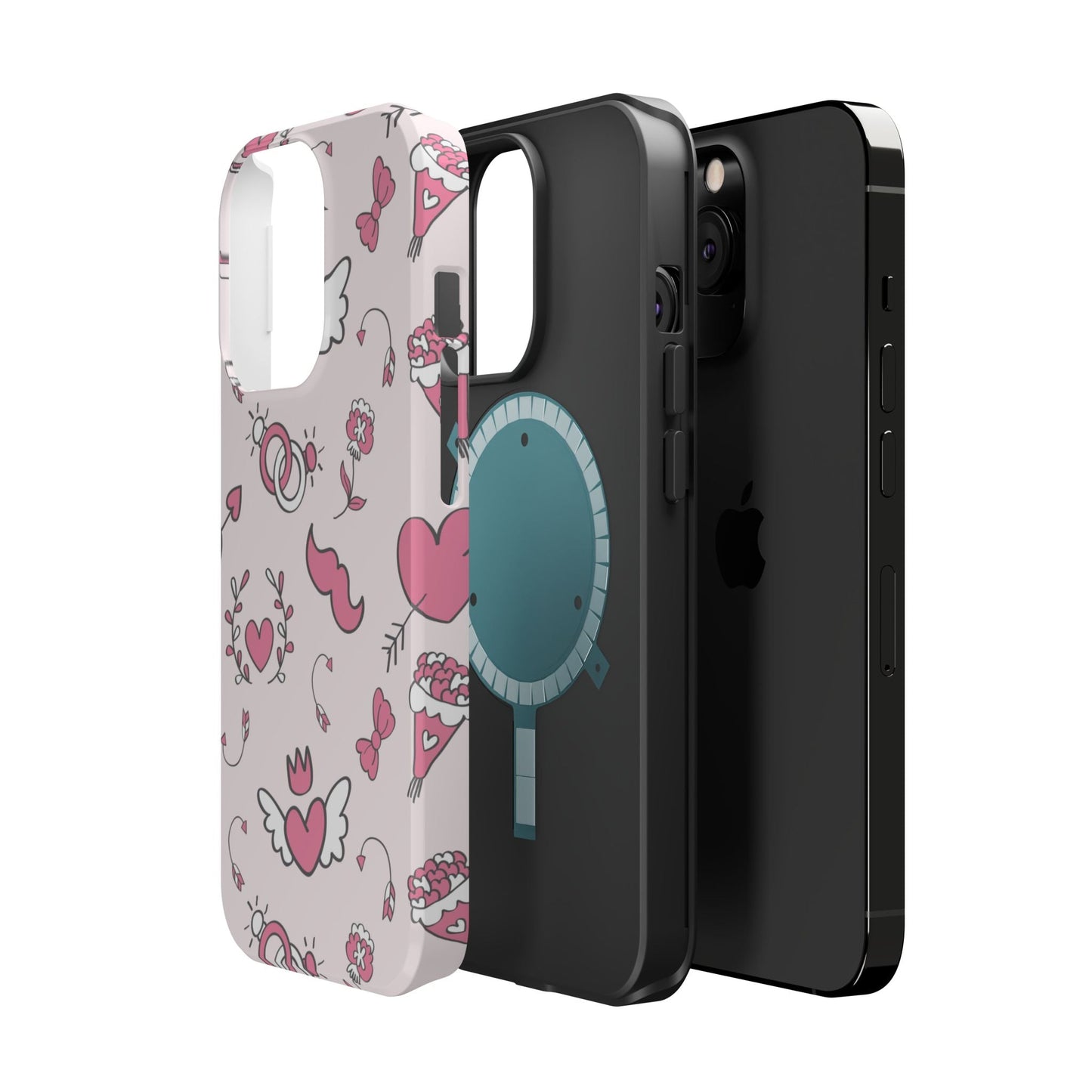 Pink Love Icons MagSafe Case - BOGO Cases