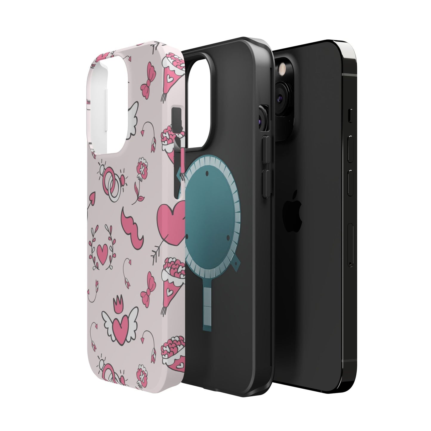 Pink Love Icons MagSafe Case - BOGO Cases