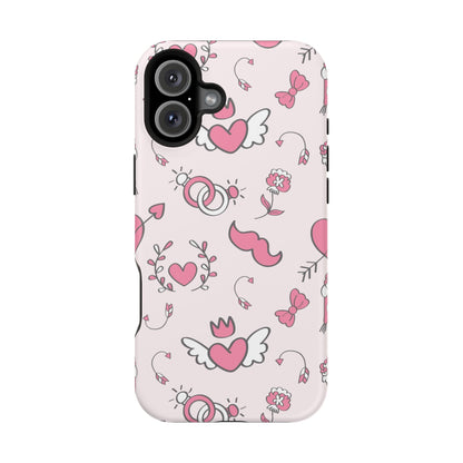 Pink Love Icons MagSafe Case - BOGO Cases