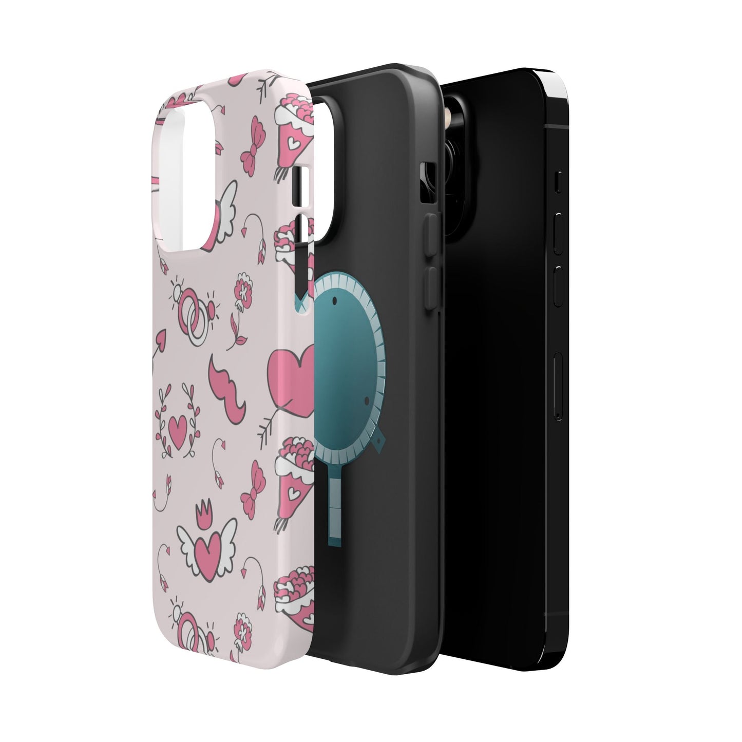 Pink Love Icons MagSafe Case - BOGO Cases
