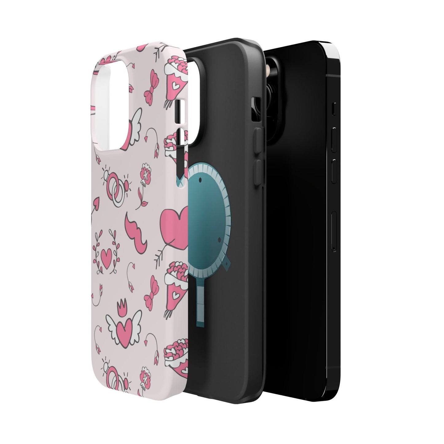 Pink Love Icons MagSafe Case - BOGO Cases