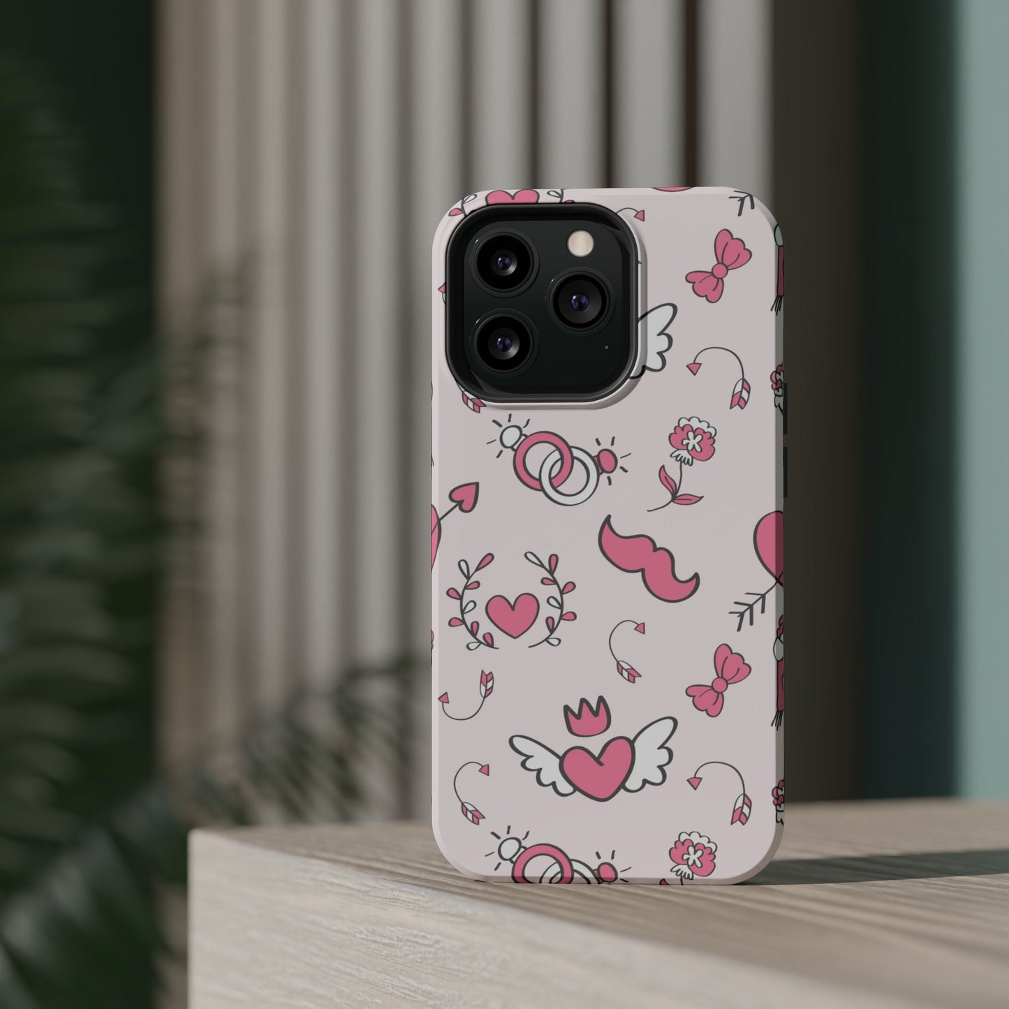 Pink Love Icons MagSafe Case - BOGO Cases