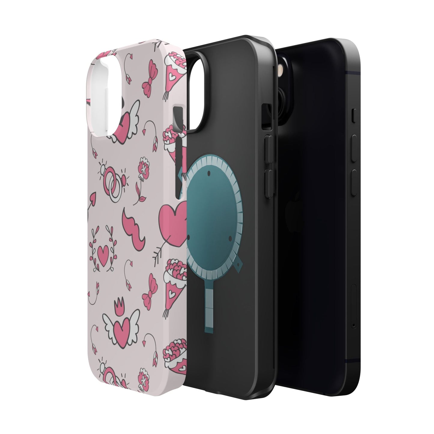 Pink Love Icons MagSafe Case - BOGO Cases