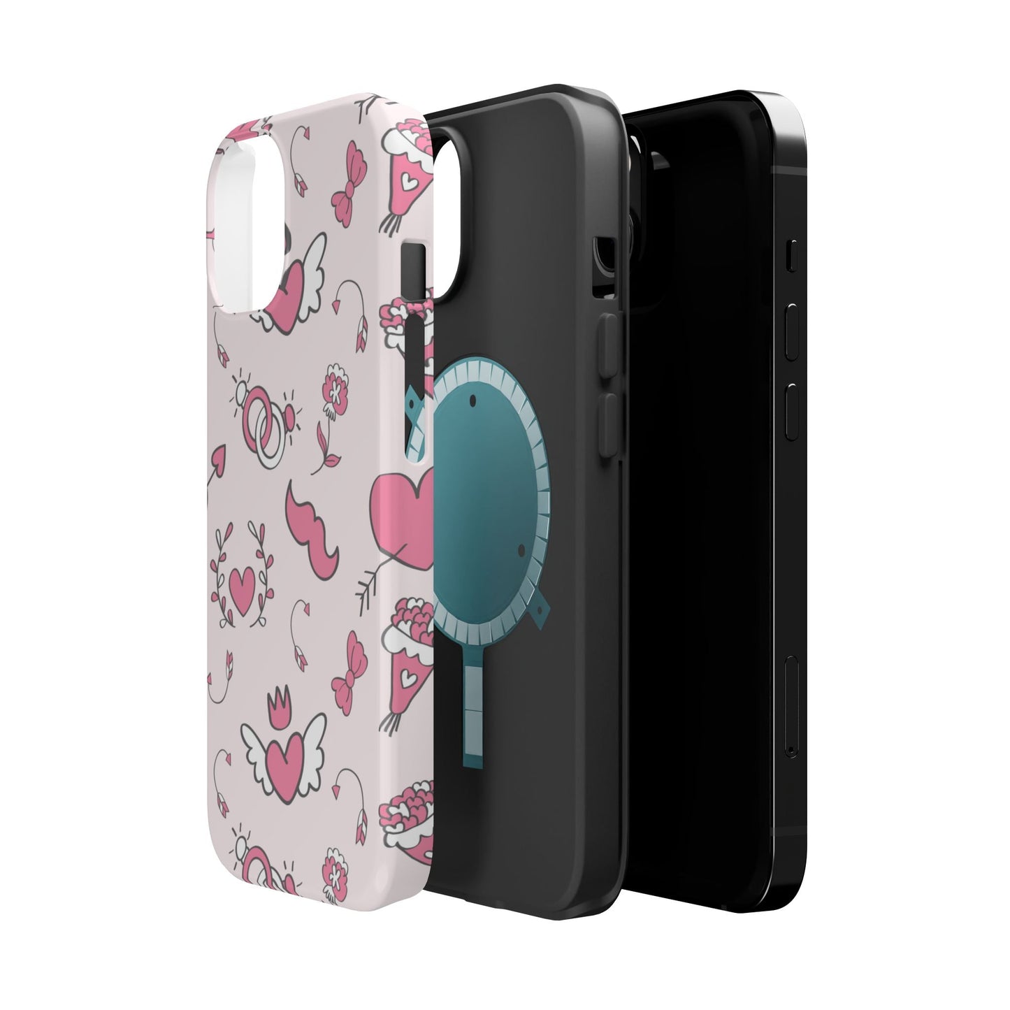 Pink Love Icons MagSafe Case - BOGO Cases
