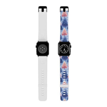 Pink & Purple Winter Wonderland Apple Watch Band - BOGO Cases
