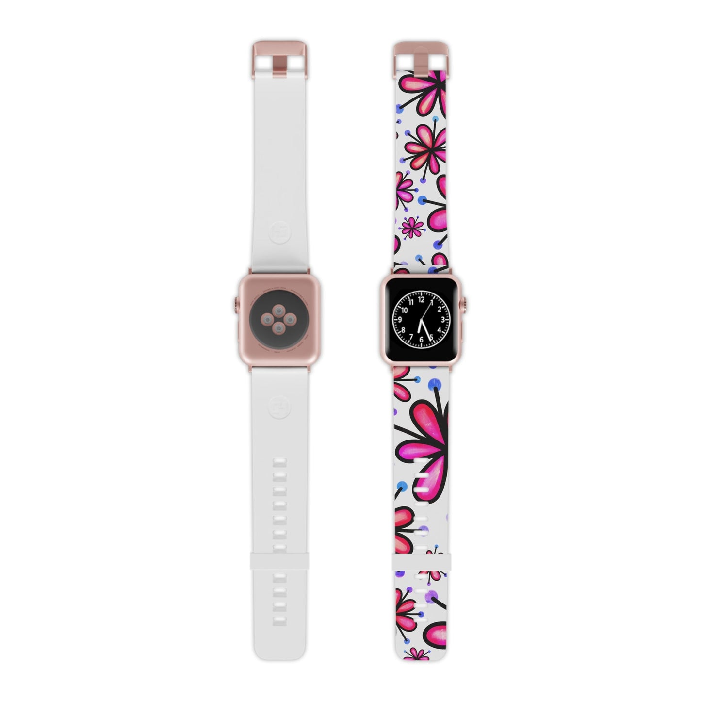  Pink Retro Bloom Apple Watch Band - BOGO Cases