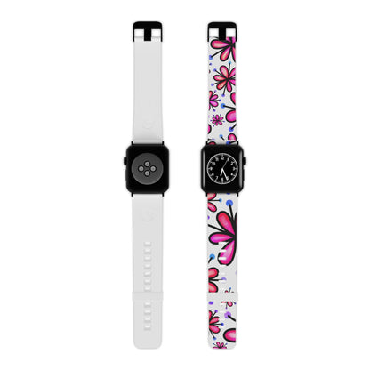  Pink Retro Bloom Apple Watch Band - BOGO Cases