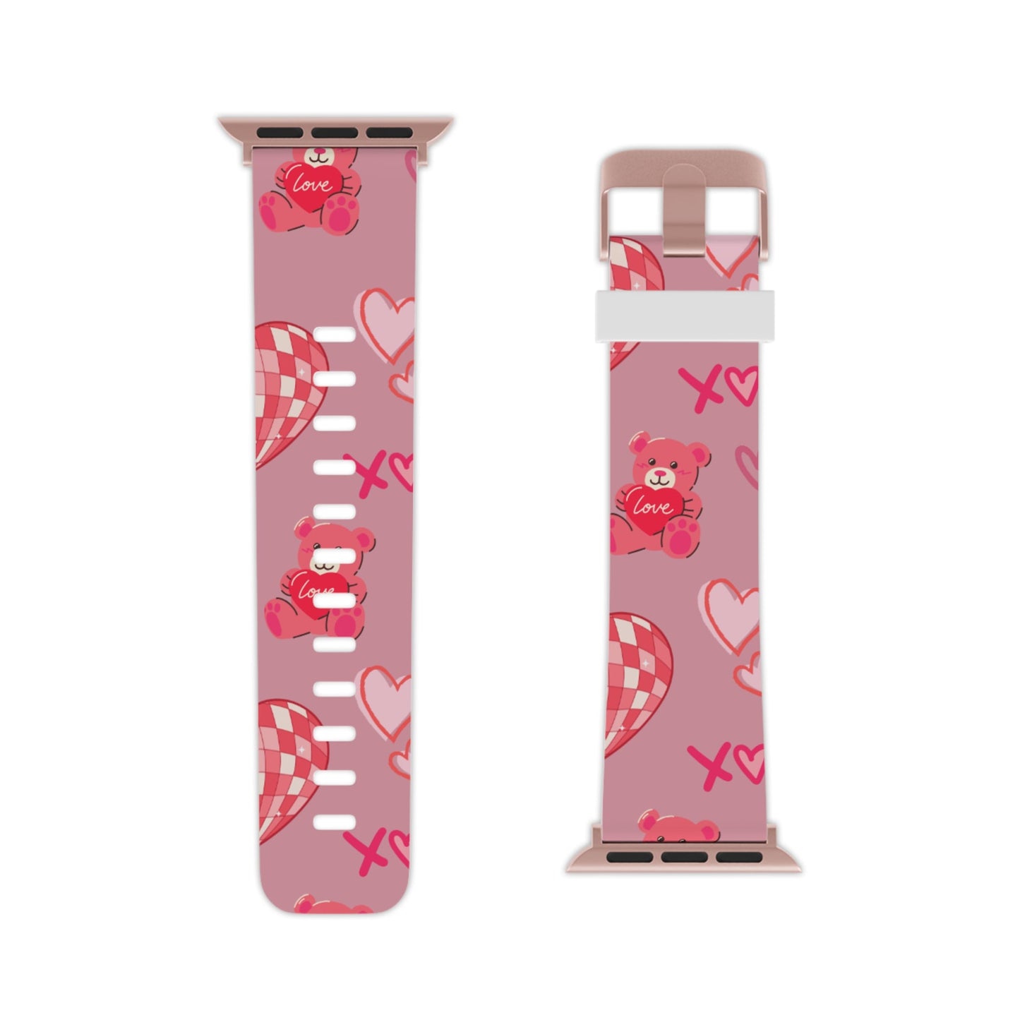 Pink Valentine Love Apple Watch Band - BOGO Cases