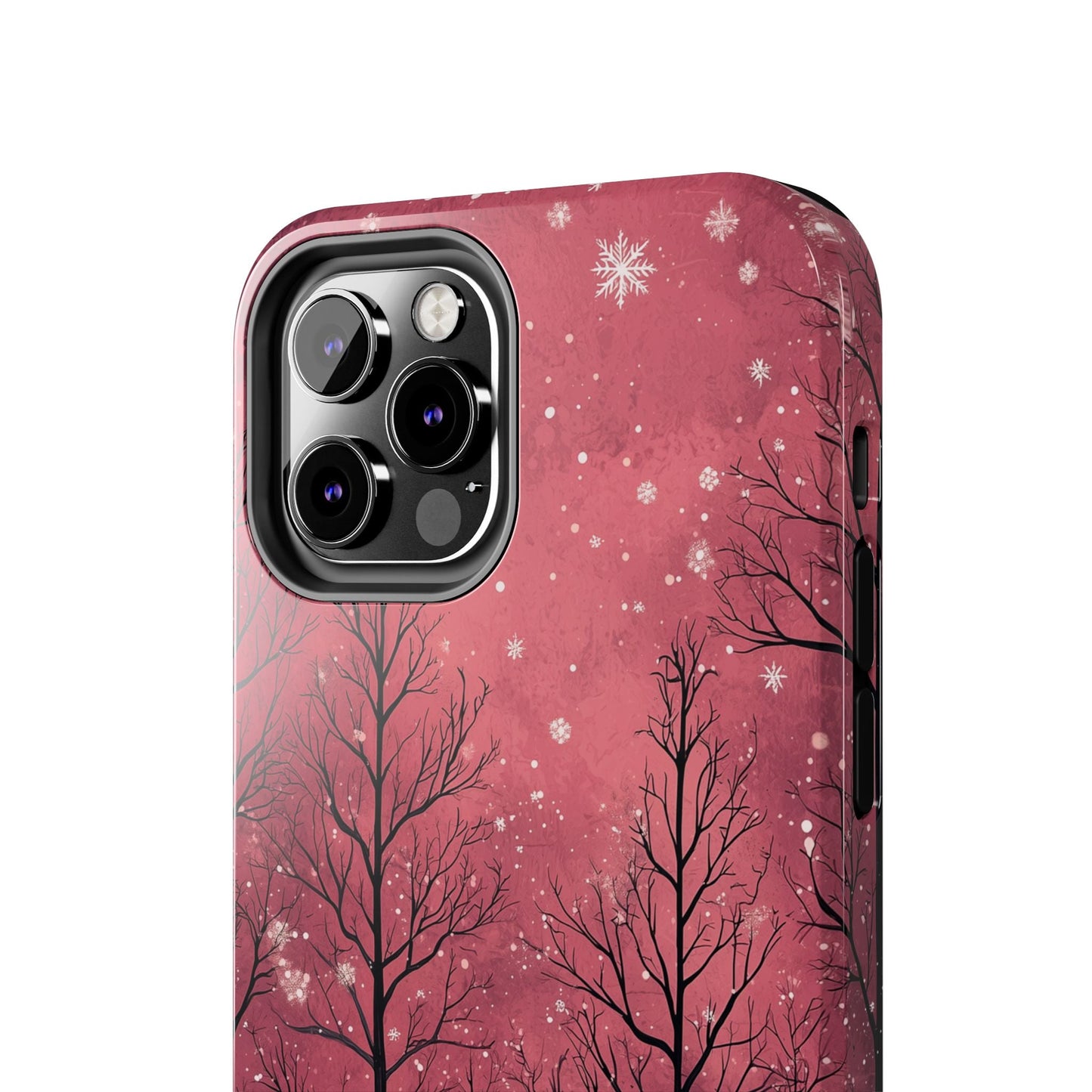 Pink Winter Twilight Forest - iPhone Series Case - BOGO Cases