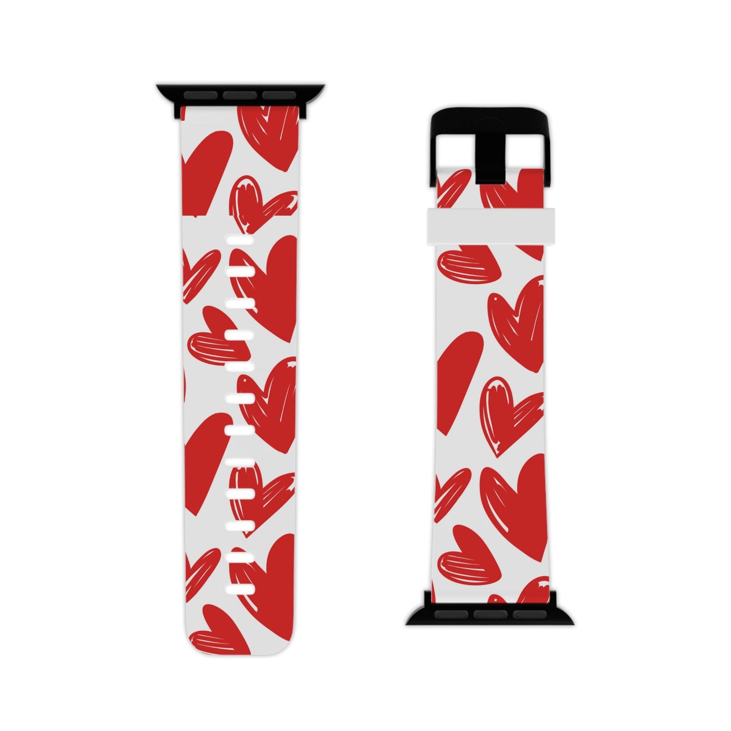 Playful Heart Sketch Design Apple Watch Band - BOGO Cases