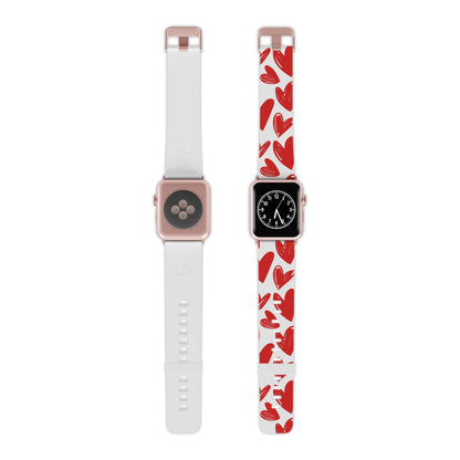 Playful Heart Sketch Design Apple Watch Band - BOGO Cases