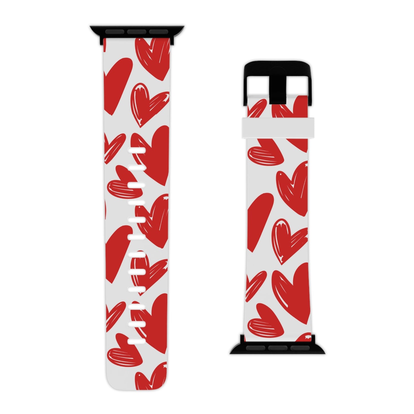 Playful Heart Sketch Design Apple Watch Band - BOGO Cases