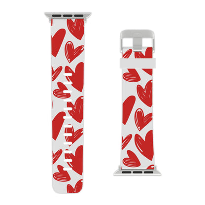 Playful Heart Sketch Design Apple Watch Band - BOGO Cases