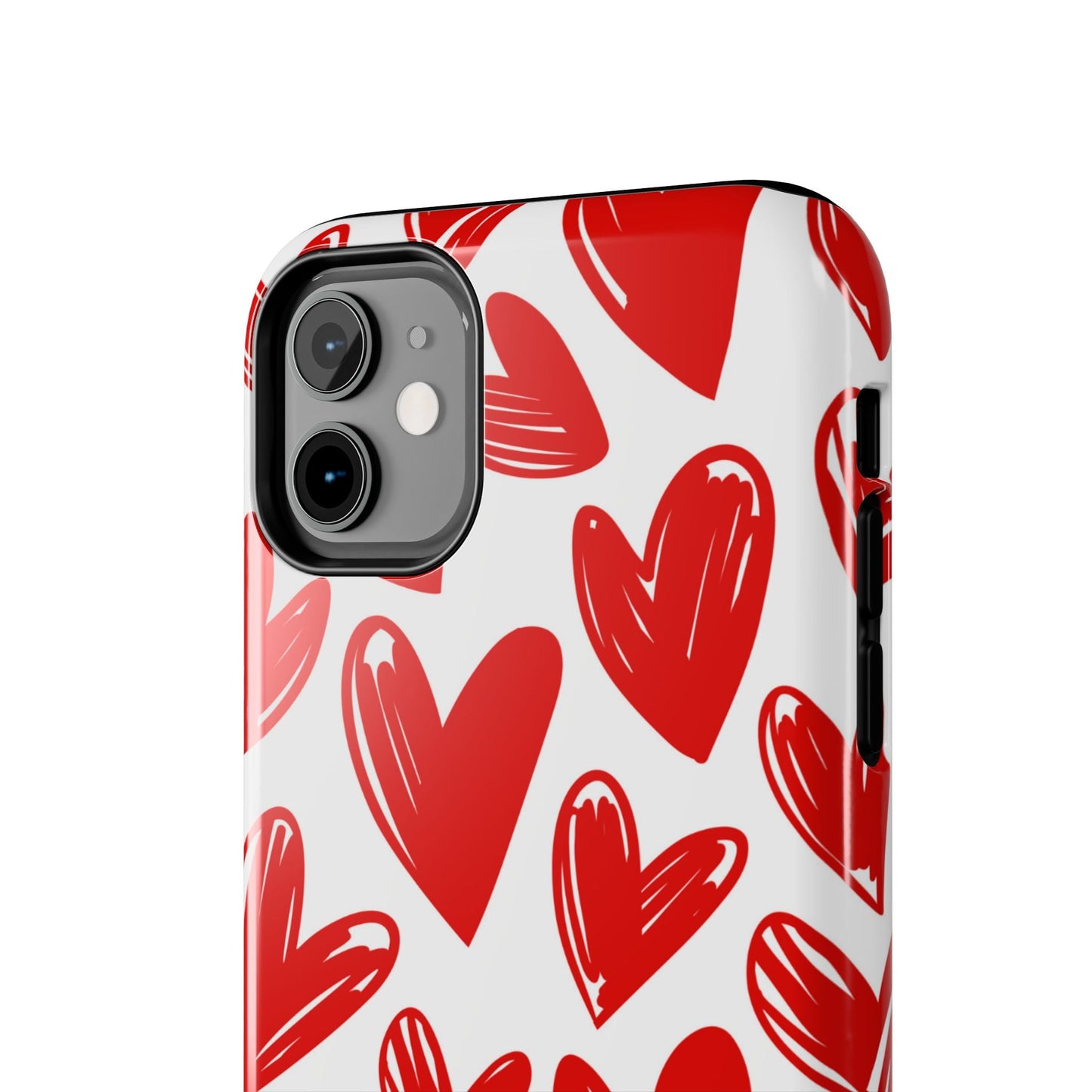 Playful Heart Sketch Design – iPhone Series Case - BOGO Cases