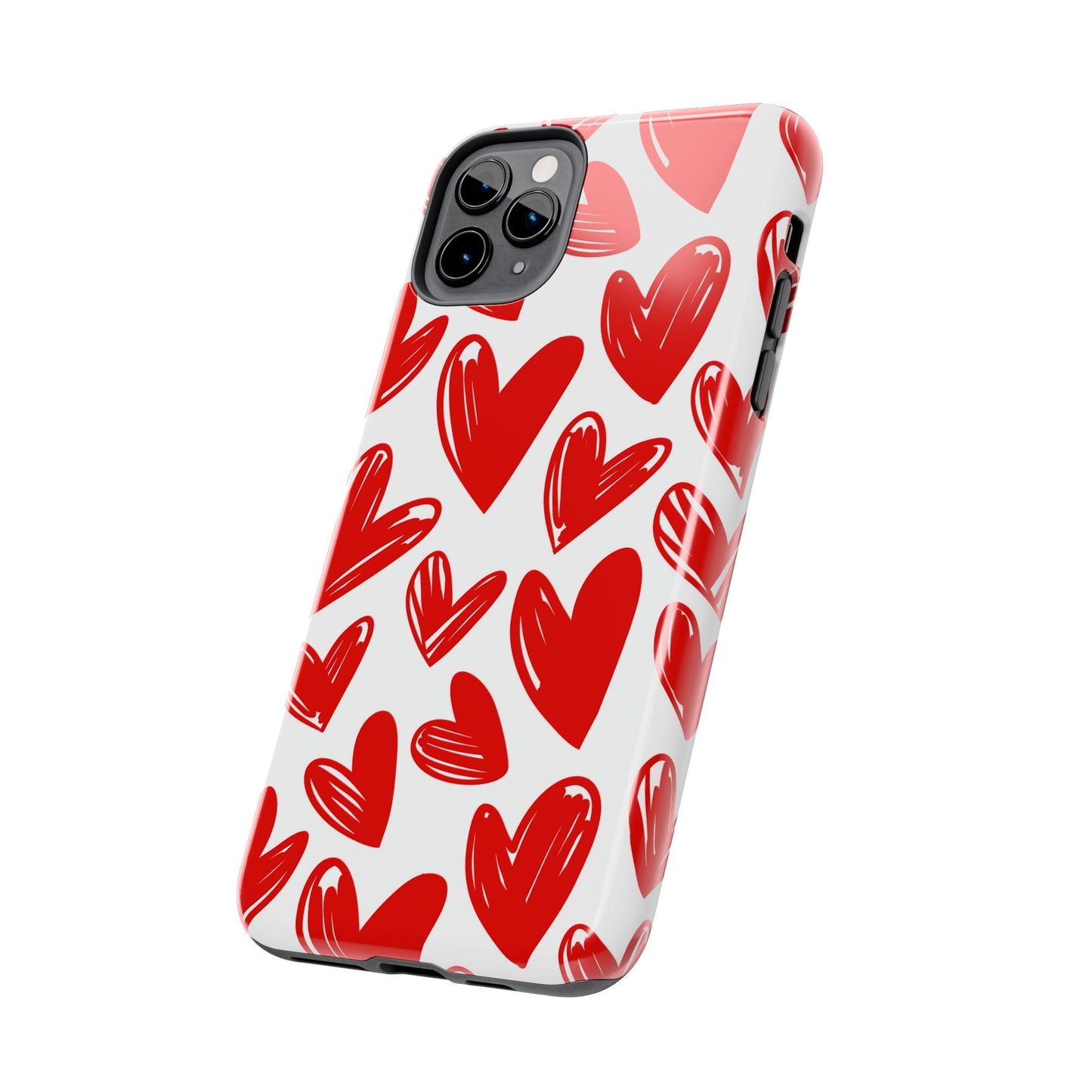 Playful Heart Sketch Design – iPhone Series Case - BOGO Cases