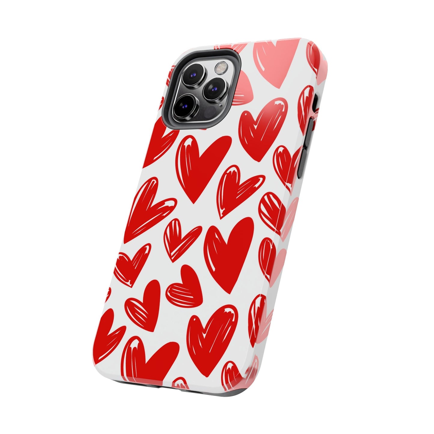 Playful Heart Sketch Design – iPhone Series Case - BOGO Cases