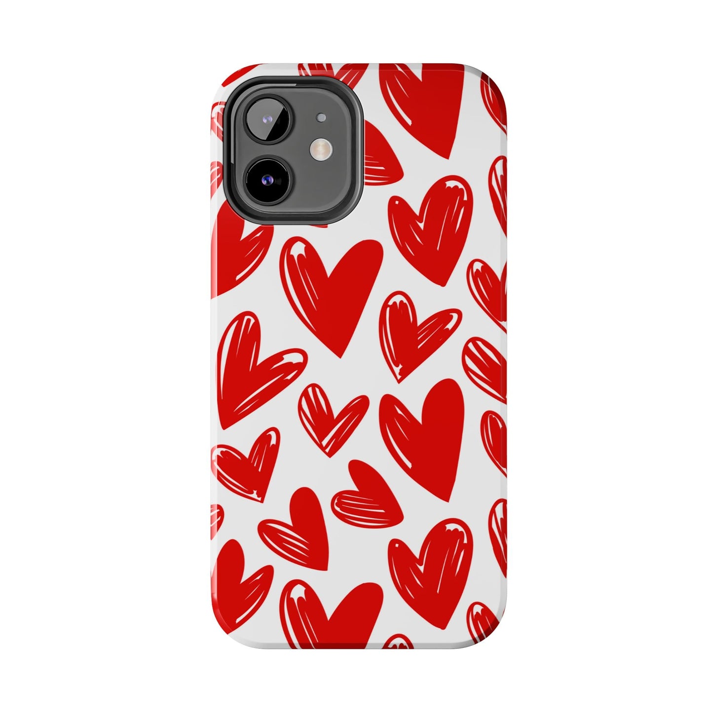 Playful Heart Sketch Design – iPhone Series Case - BOGO Cases