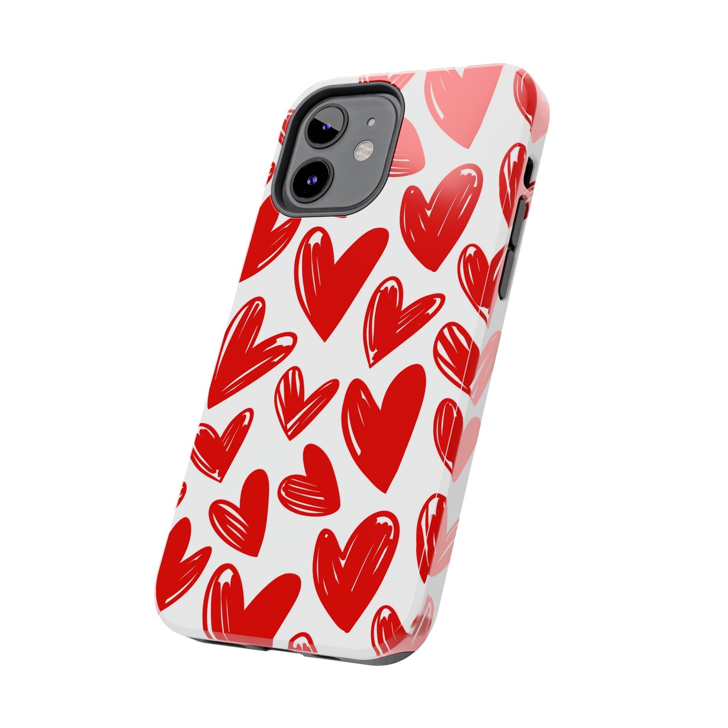 Playful Heart Sketch Design – iPhone Series Case - BOGO Cases