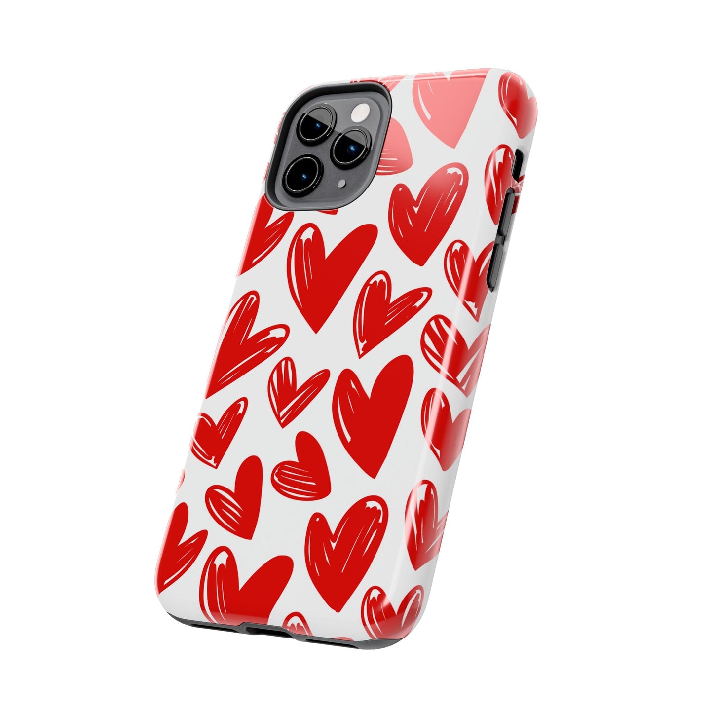 Playful Heart Sketch Design – iPhone Series Case - BOGO Cases