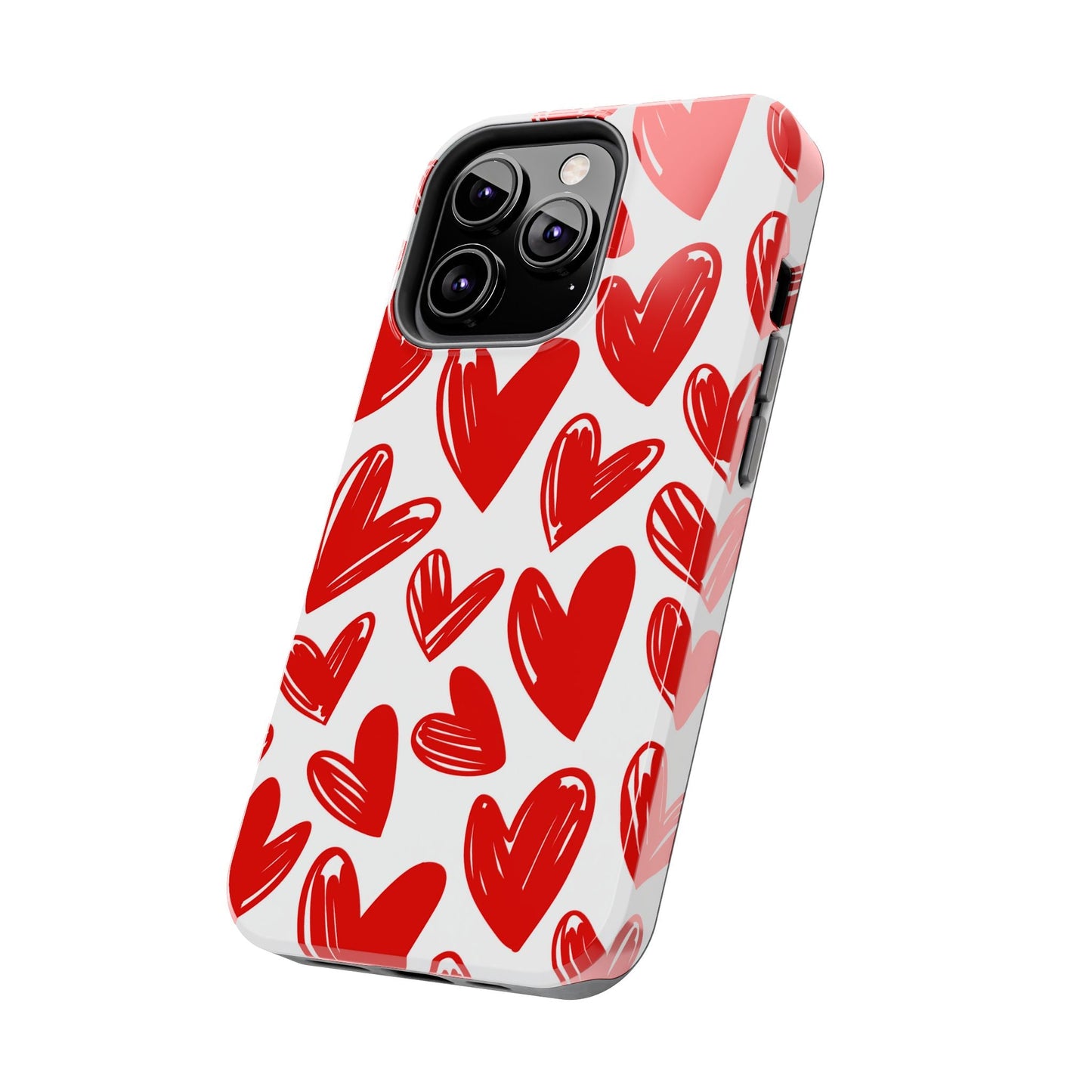 Playful Heart Sketch Design – iPhone Series Case - BOGO Cases
