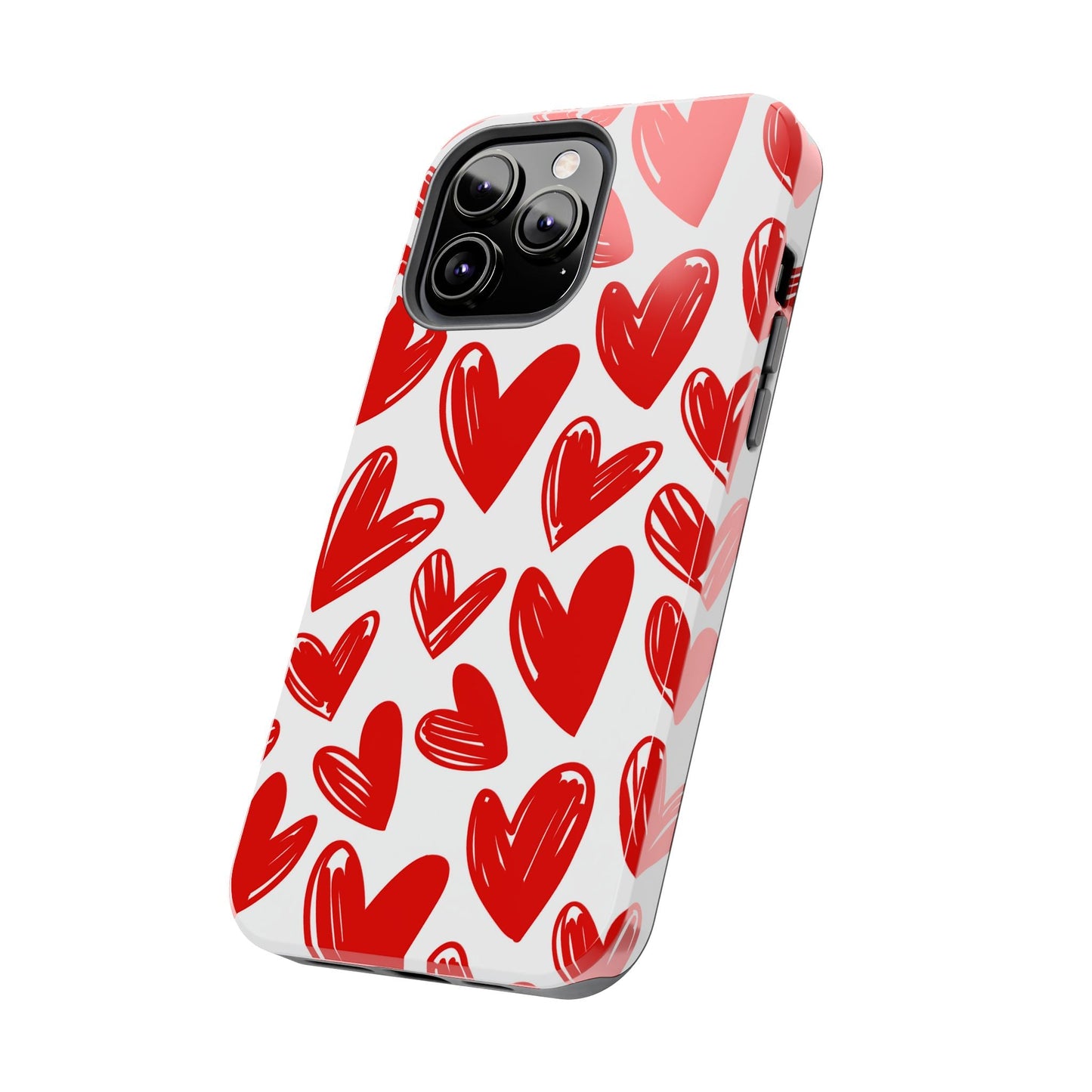 Playful Heart Sketch Design – iPhone Series Case - BOGO Cases