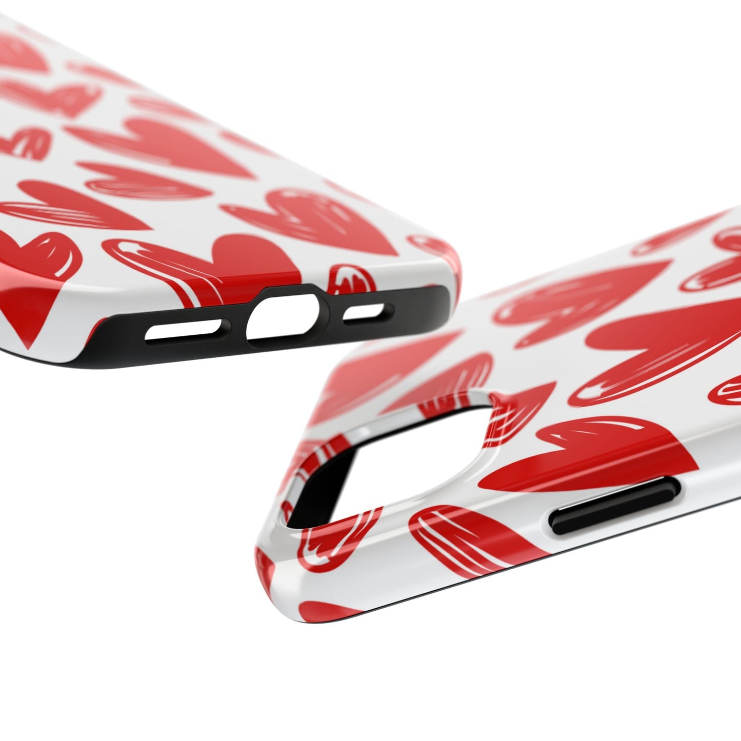 Playful Heart Sketch Design – iPhone Series Case - BOGO Cases