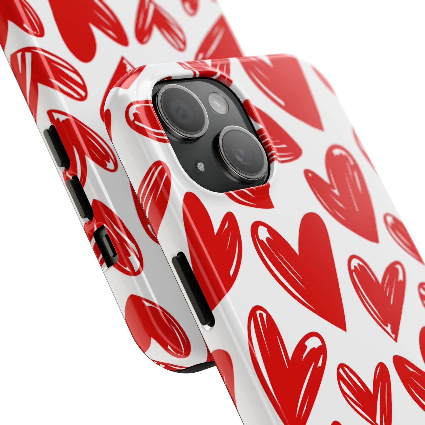 Playful Heart Sketch Design – iPhone Series Case - BOGO Cases