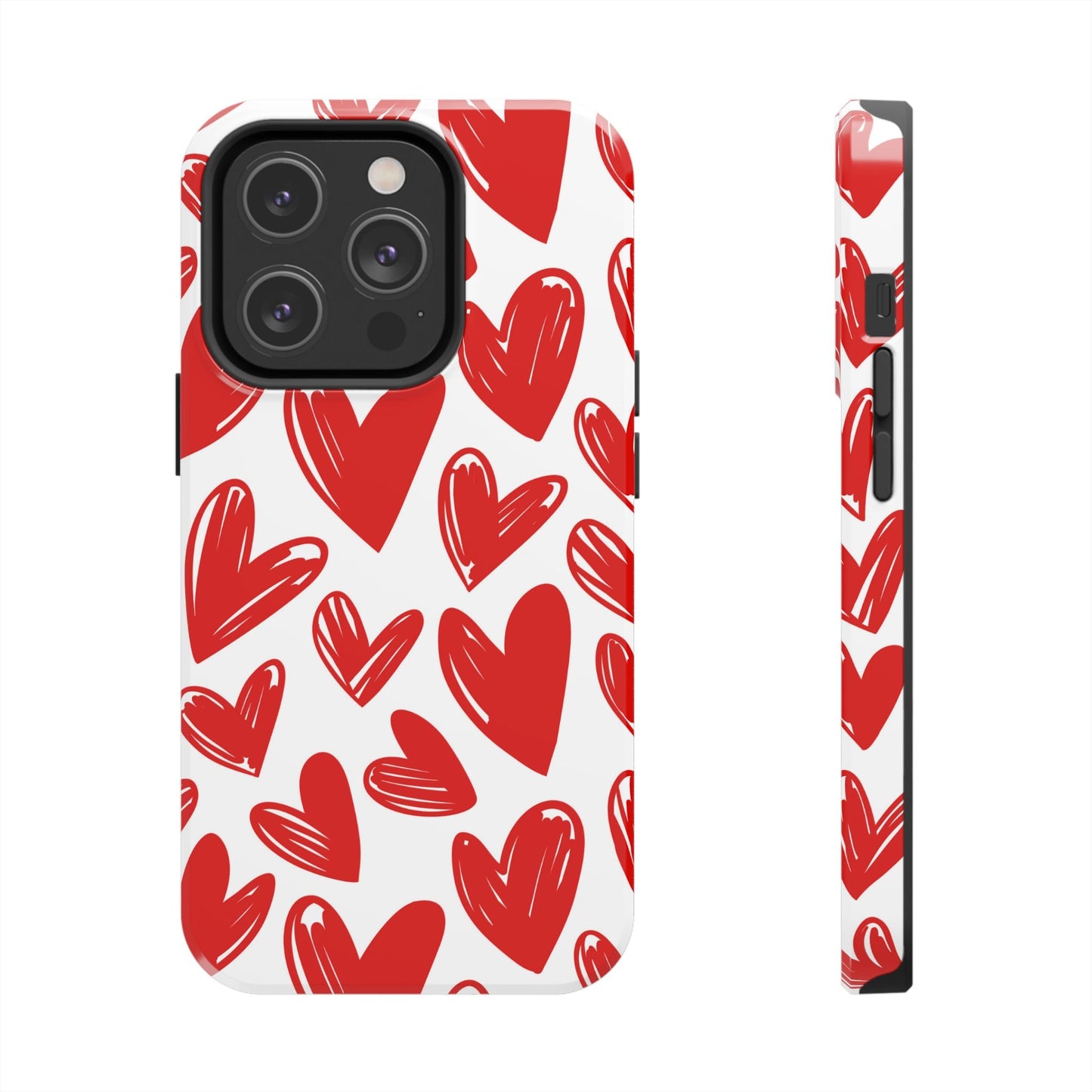 Playful Heart Sketch Design – iPhone Series Case - BOGO Cases