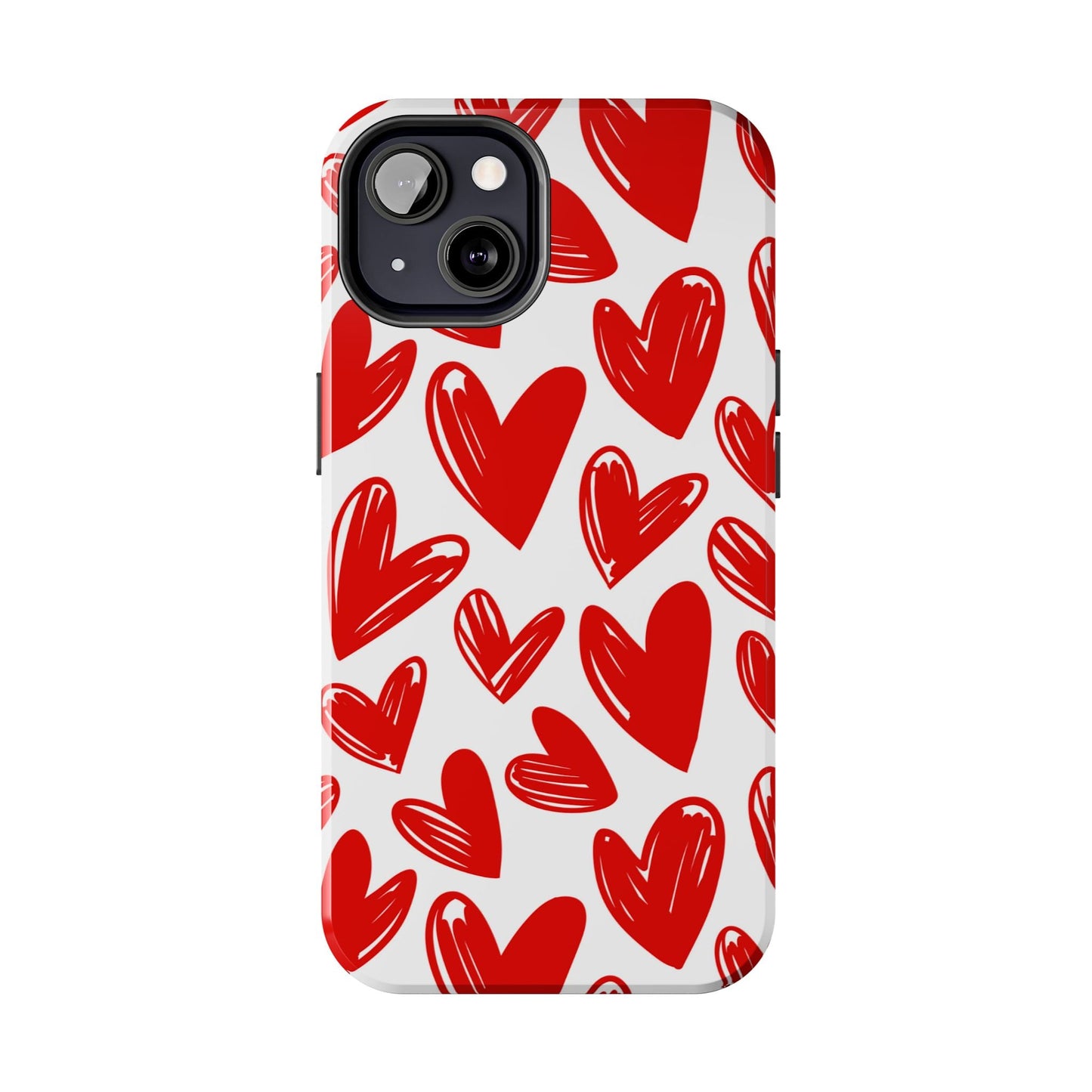 Playful Heart Sketch Design – iPhone Series Case - BOGO Cases