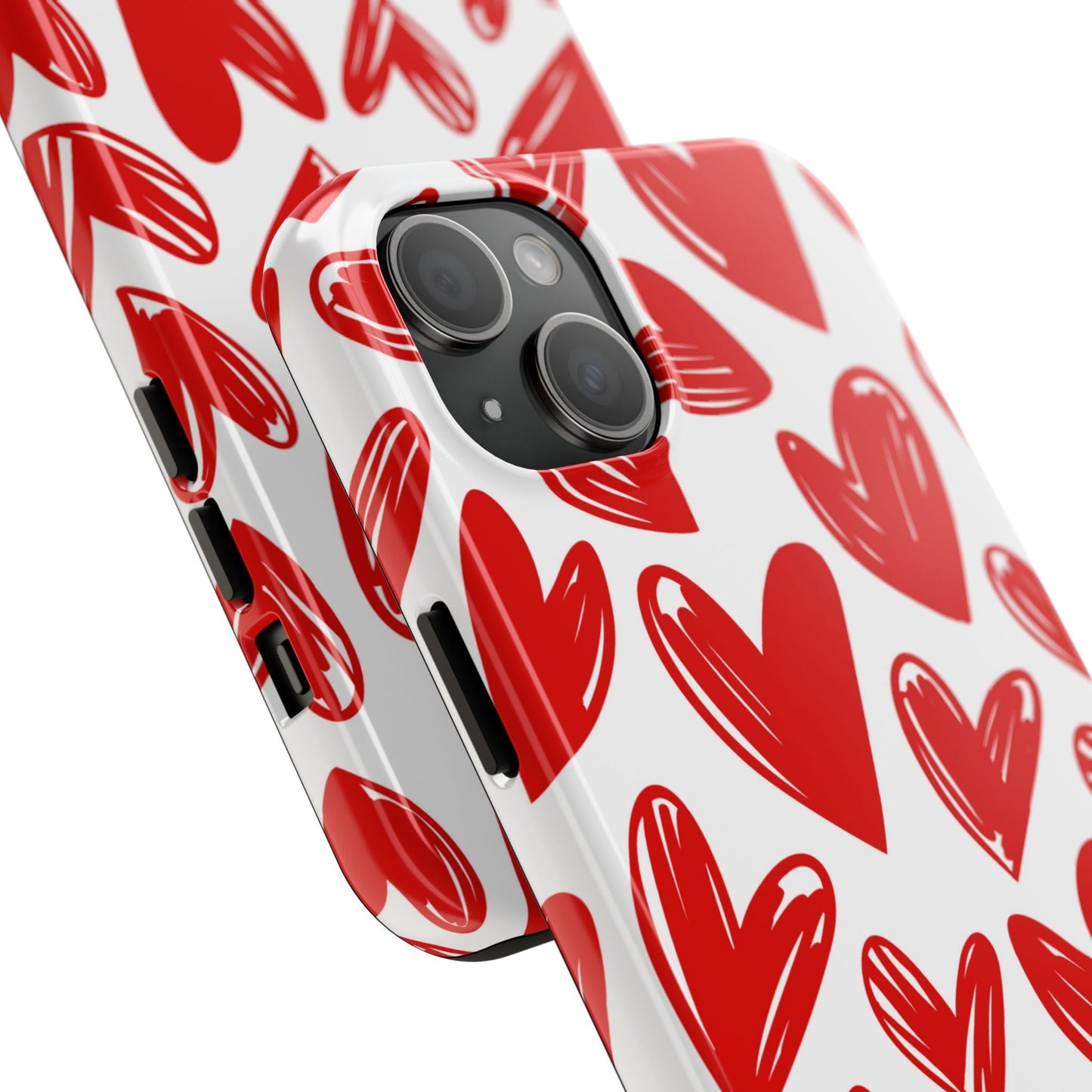 Playful Heart Sketch Design – iPhone Series Case - BOGO Cases