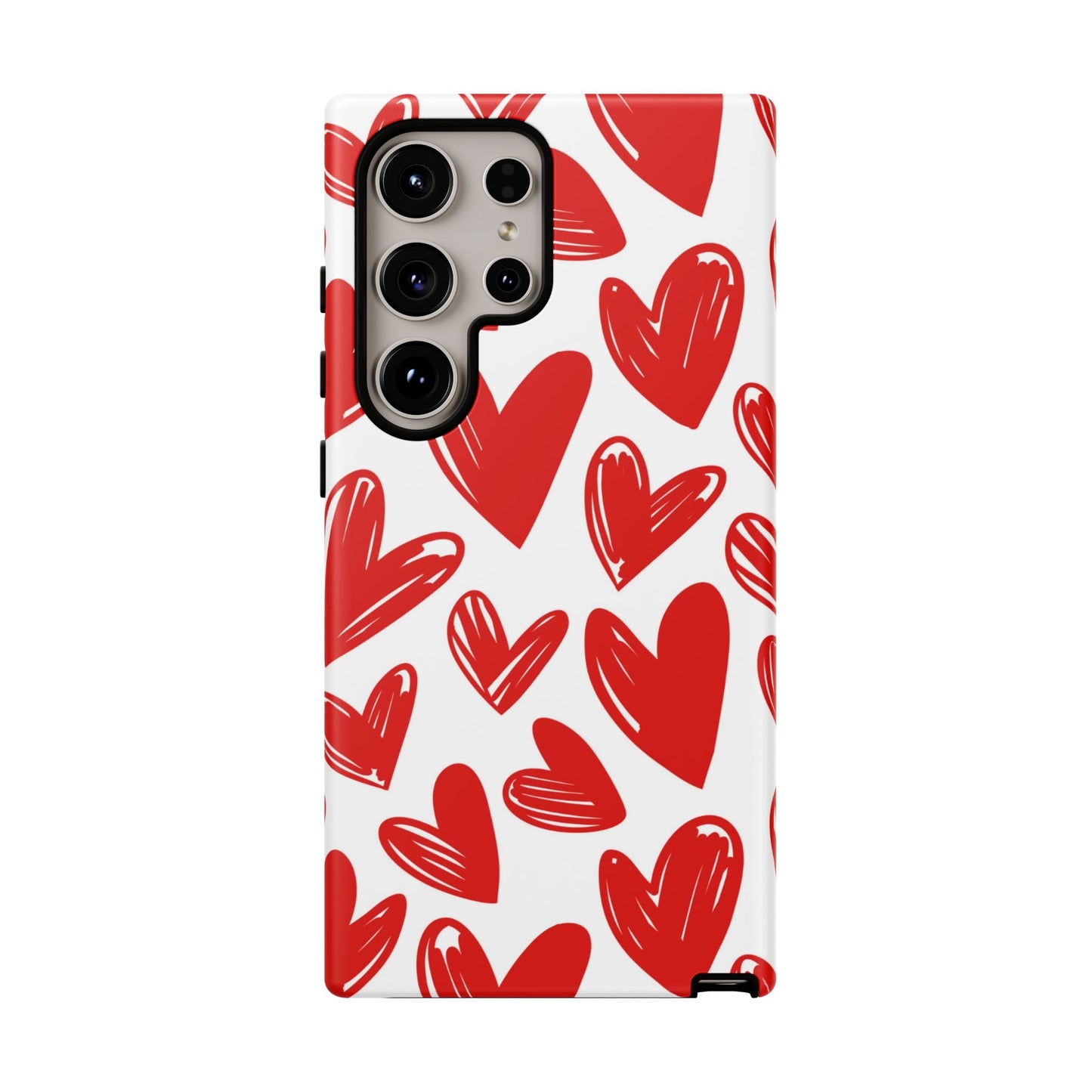 Playful Heart Sketch Design – Samsung Galaxy Case - BOGO Cases