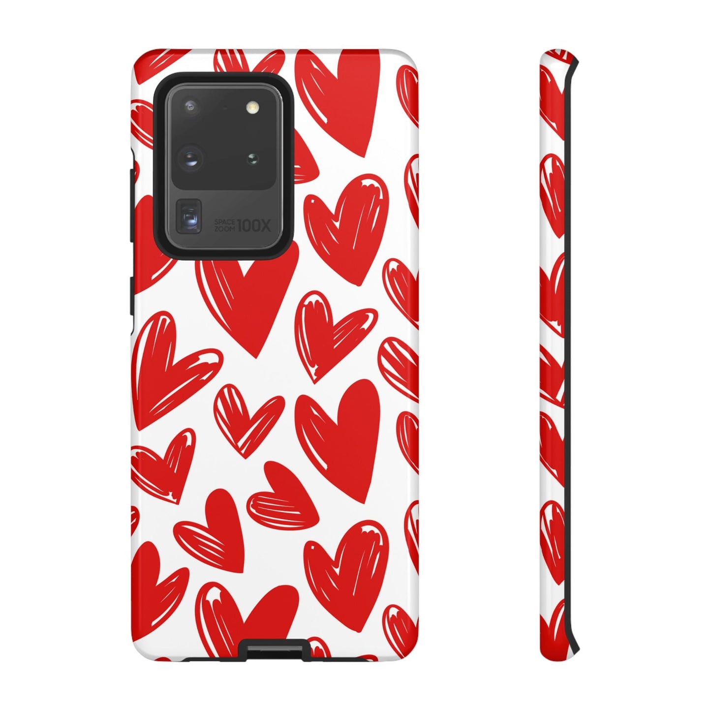 Playful Heart Sketch Design – Samsung Galaxy Case - BOGO Cases
