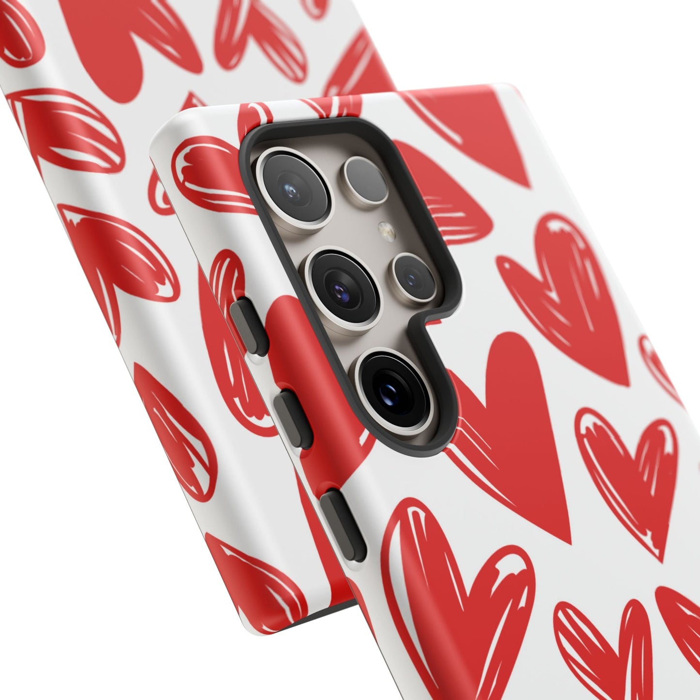Playful Heart Sketch Design – Samsung Galaxy Case - BOGO Cases