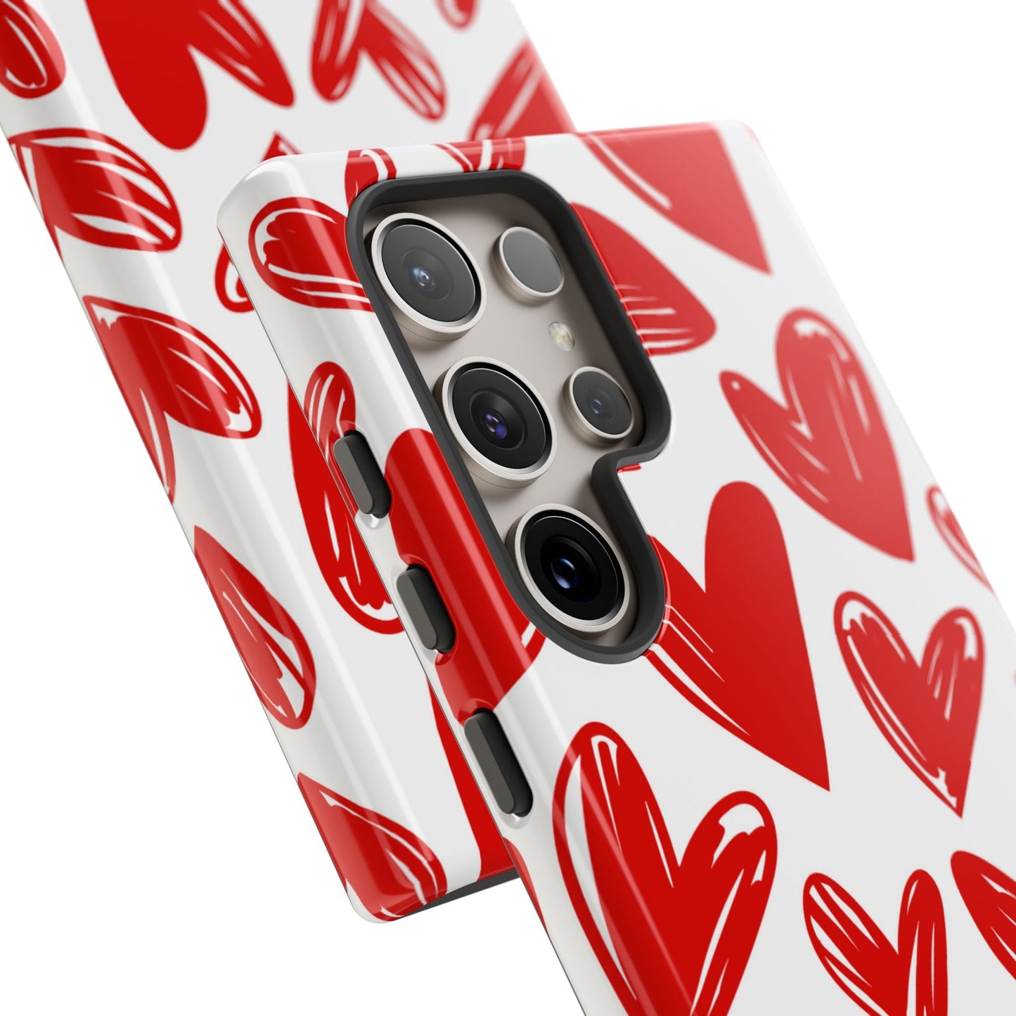 Playful Heart Sketch Design – Samsung Galaxy Case - BOGO Cases
