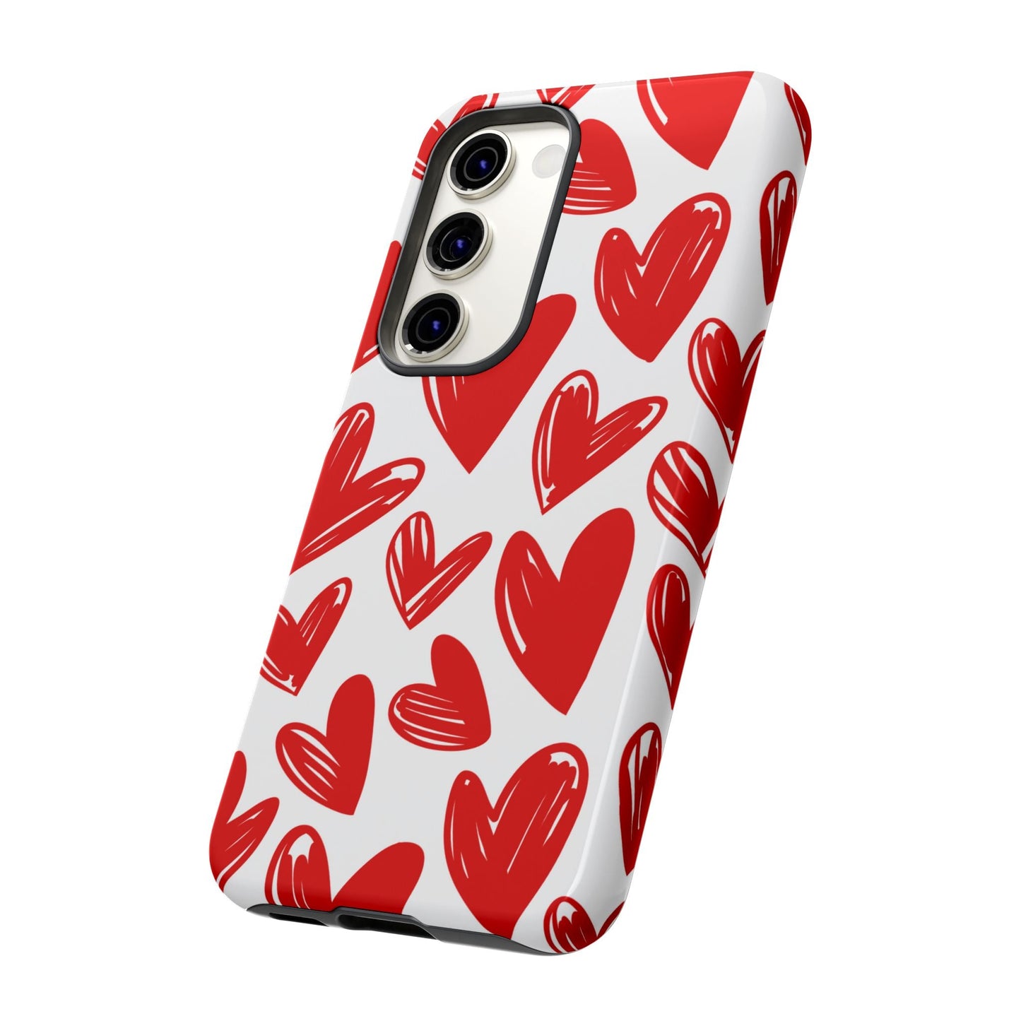 Playful Heart Sketch Design – Samsung Galaxy Case - BOGO Cases