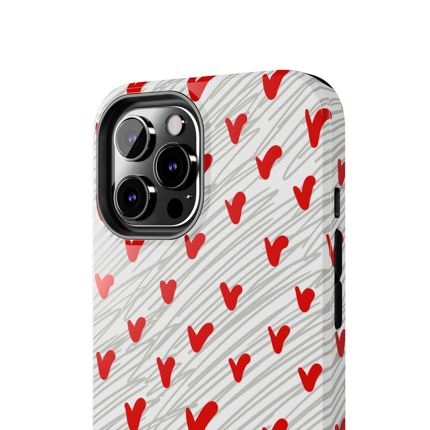 Playful Hearts & Spirals – iPhone Case - BOGO Cases