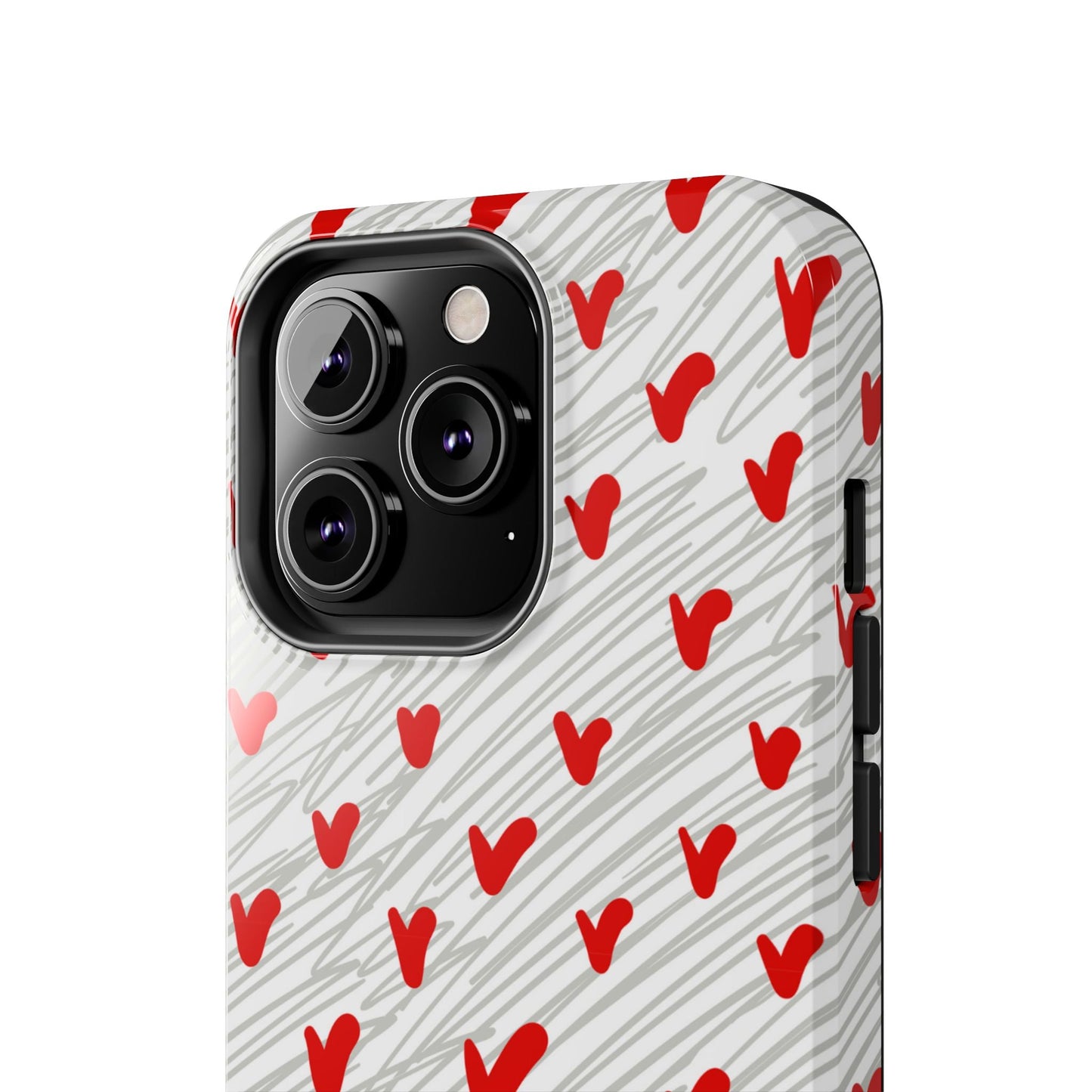 Playful Hearts & Spirals – iPhone Case - BOGO Cases