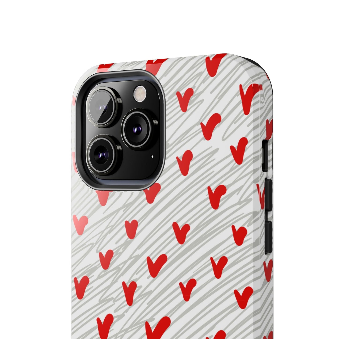 Playful Hearts & Spirals – iPhone Case - BOGO Cases