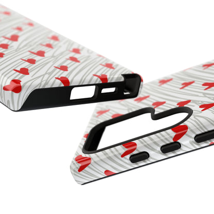 Playful Hearts & Spirals – Samsung Galaxy Case - BOGO Cases