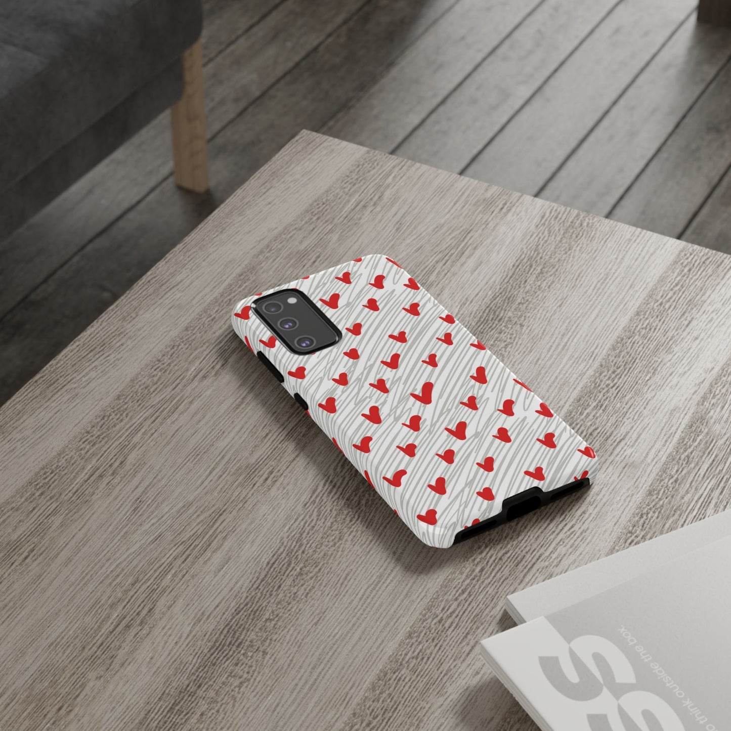 Playful Hearts & Spirals – Samsung Galaxy Case - BOGO Cases