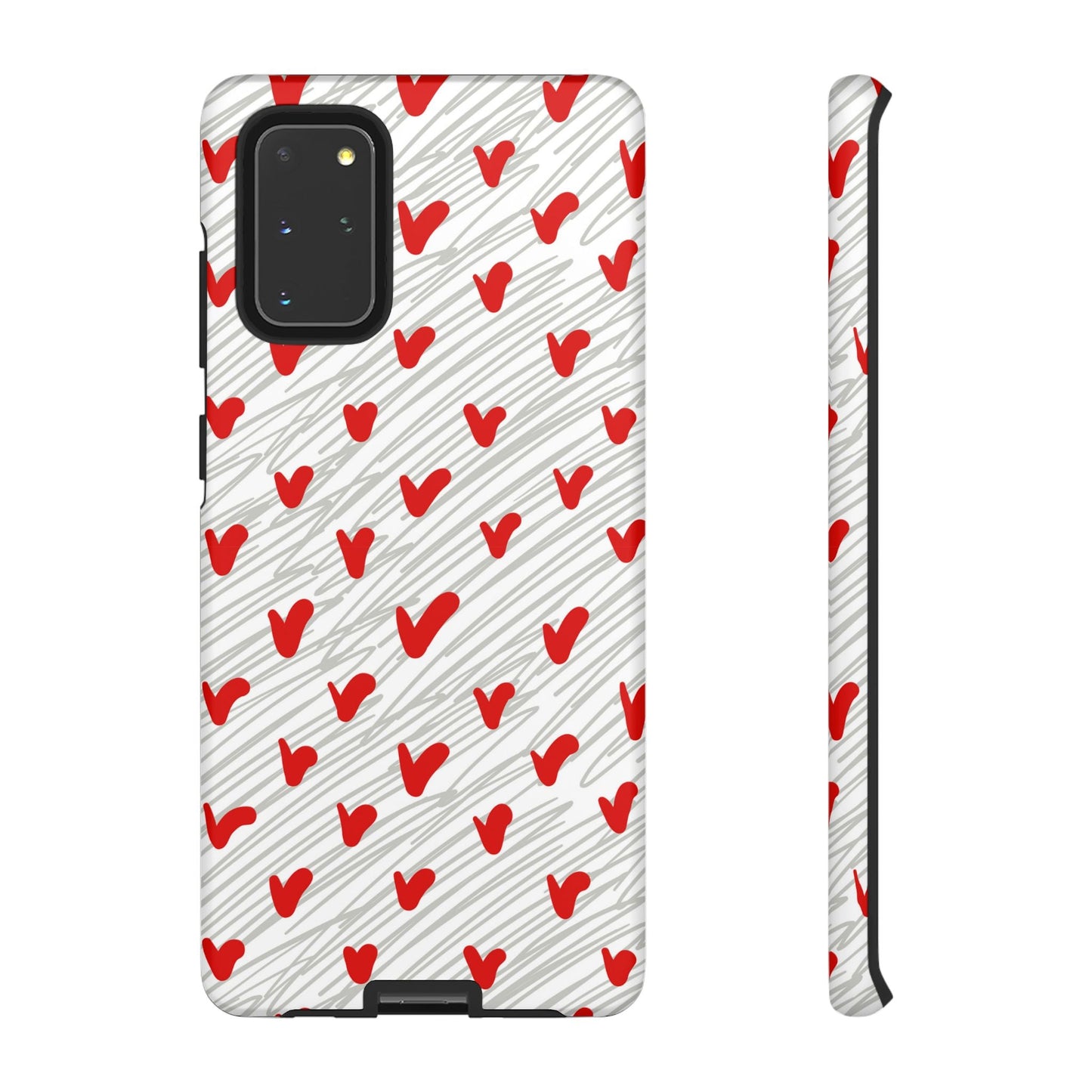 Playful Hearts & Spirals – Samsung Galaxy Case - BOGO Cases