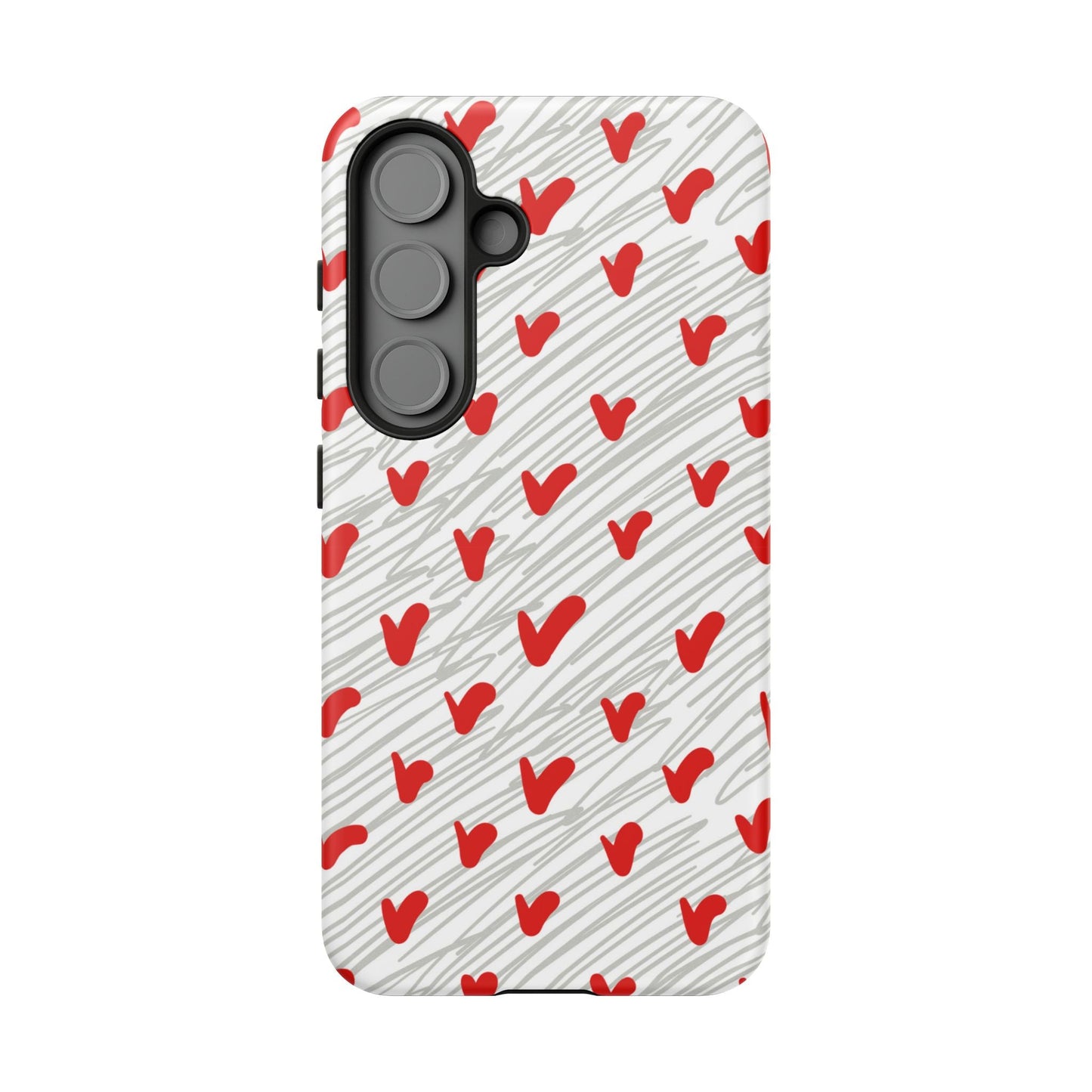 Playful Hearts & Spirals – Samsung Galaxy Case - BOGO Cases