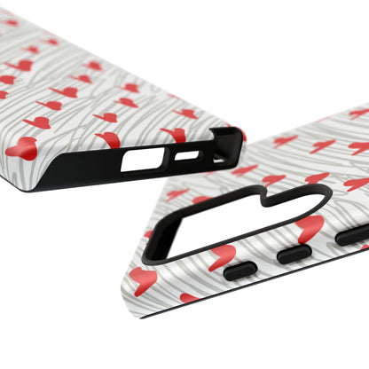 Playful Hearts & Spirals – Samsung Galaxy Case - BOGO Cases