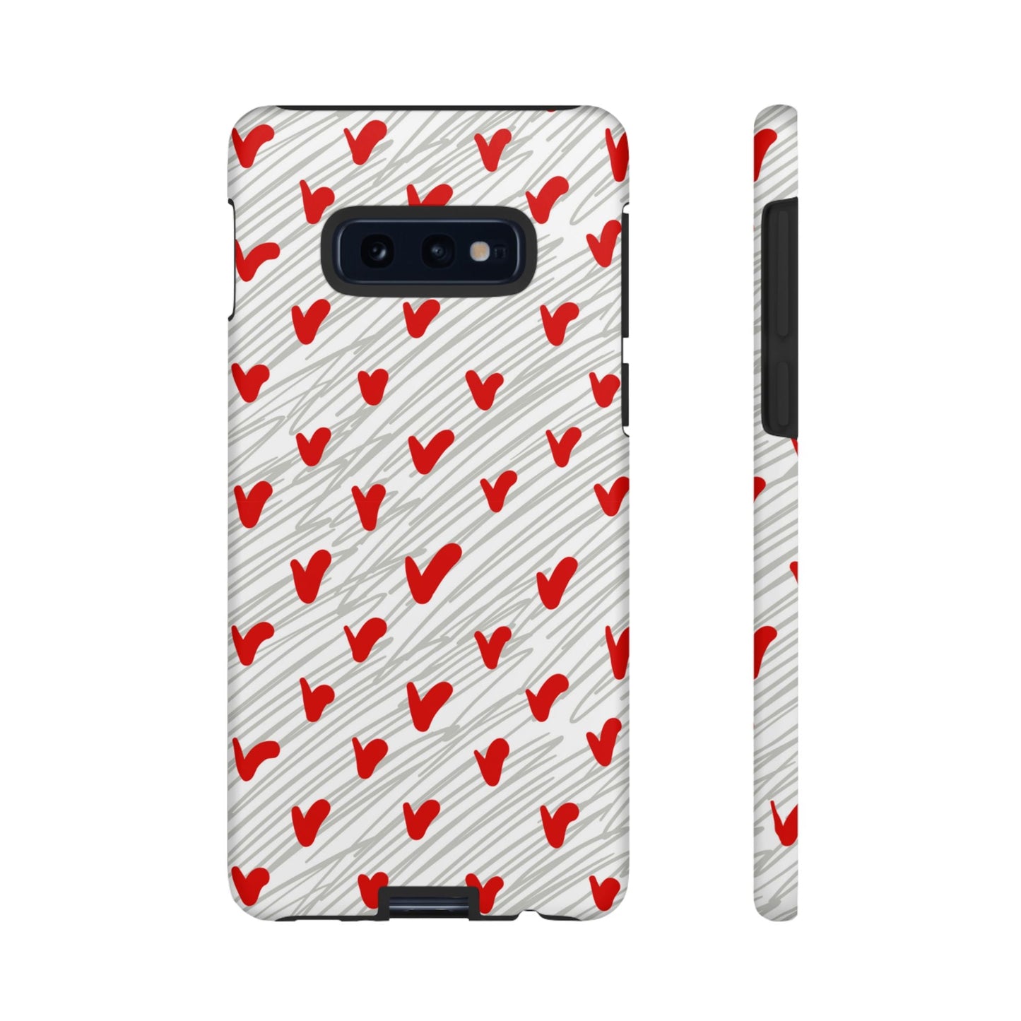 Playful Hearts & Spirals – Samsung Galaxy Case - BOGO Cases
