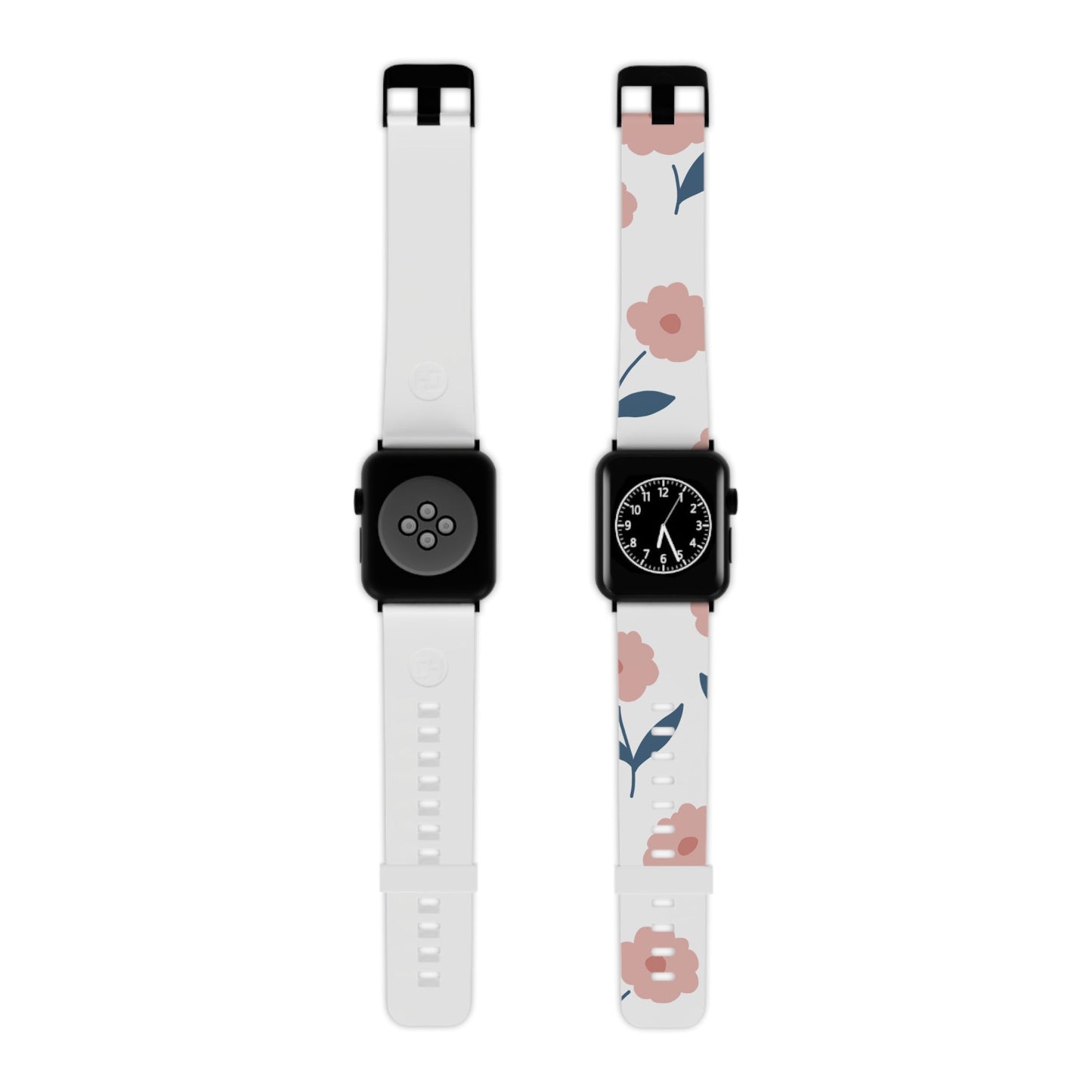 Playful Pink Floral Apple Watch Band | Fun Floral Design - BOGO Cases